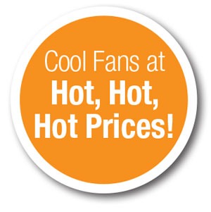 Save Now on Ceiling Fans In Store!