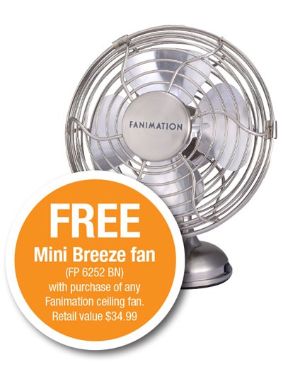 Save Now on Ceiling Fans In Store!